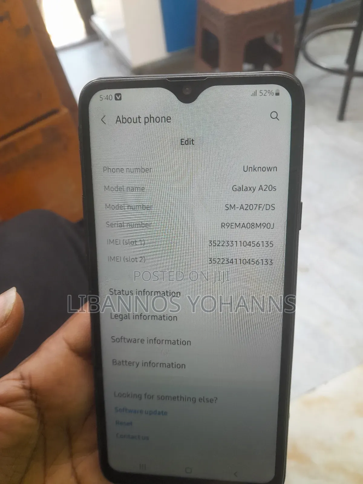 Samsung Galaxy A20s 32 GB Black