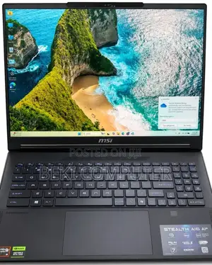 New Laptop MSI Creator A16 AI+ 32GB AMD Ryzen SSD 1T