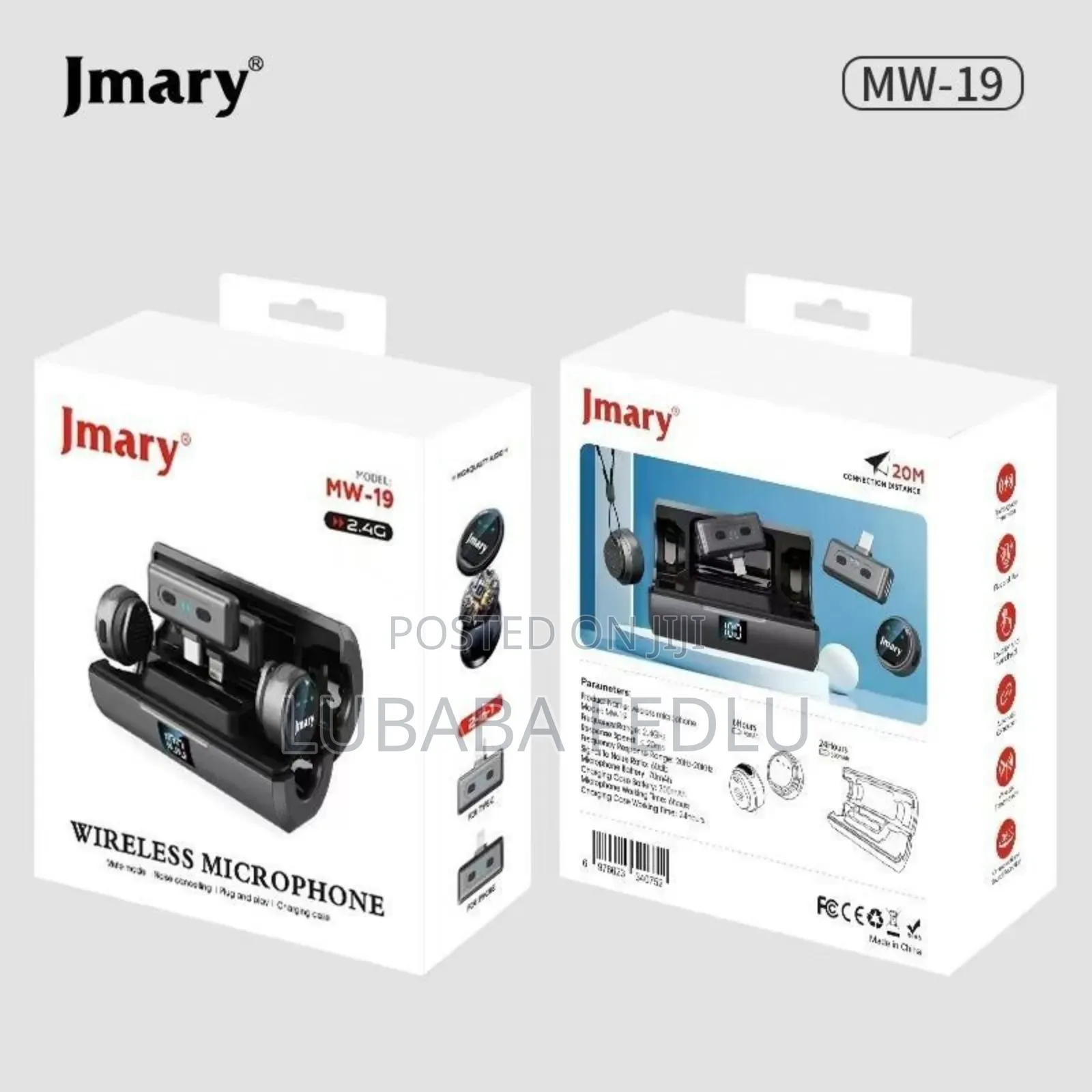 Jmary Mw-19 Wireless Microphone System
