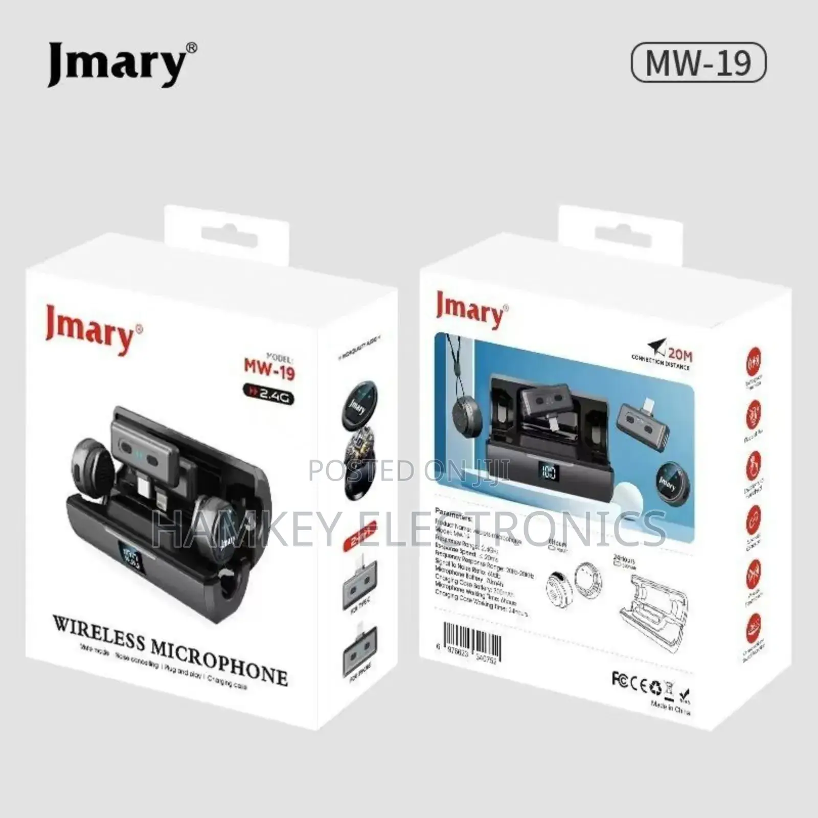 Jmary Mw-19 Wireless Microphone System