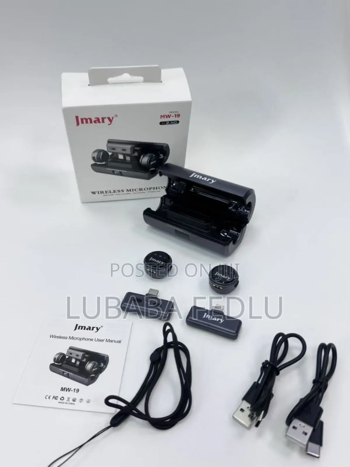 Jmary Mw-19 Wireless Microphone System