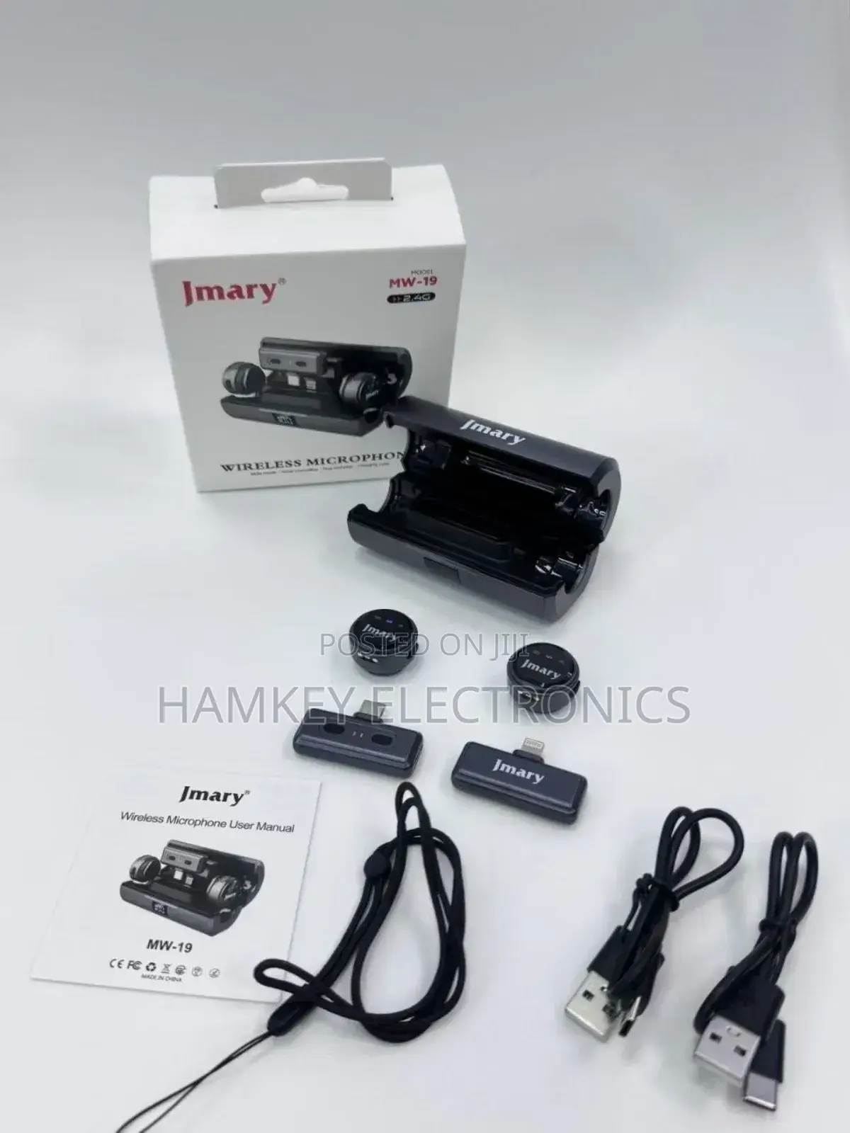 Jmary Mw-19 Wireless Microphone System
