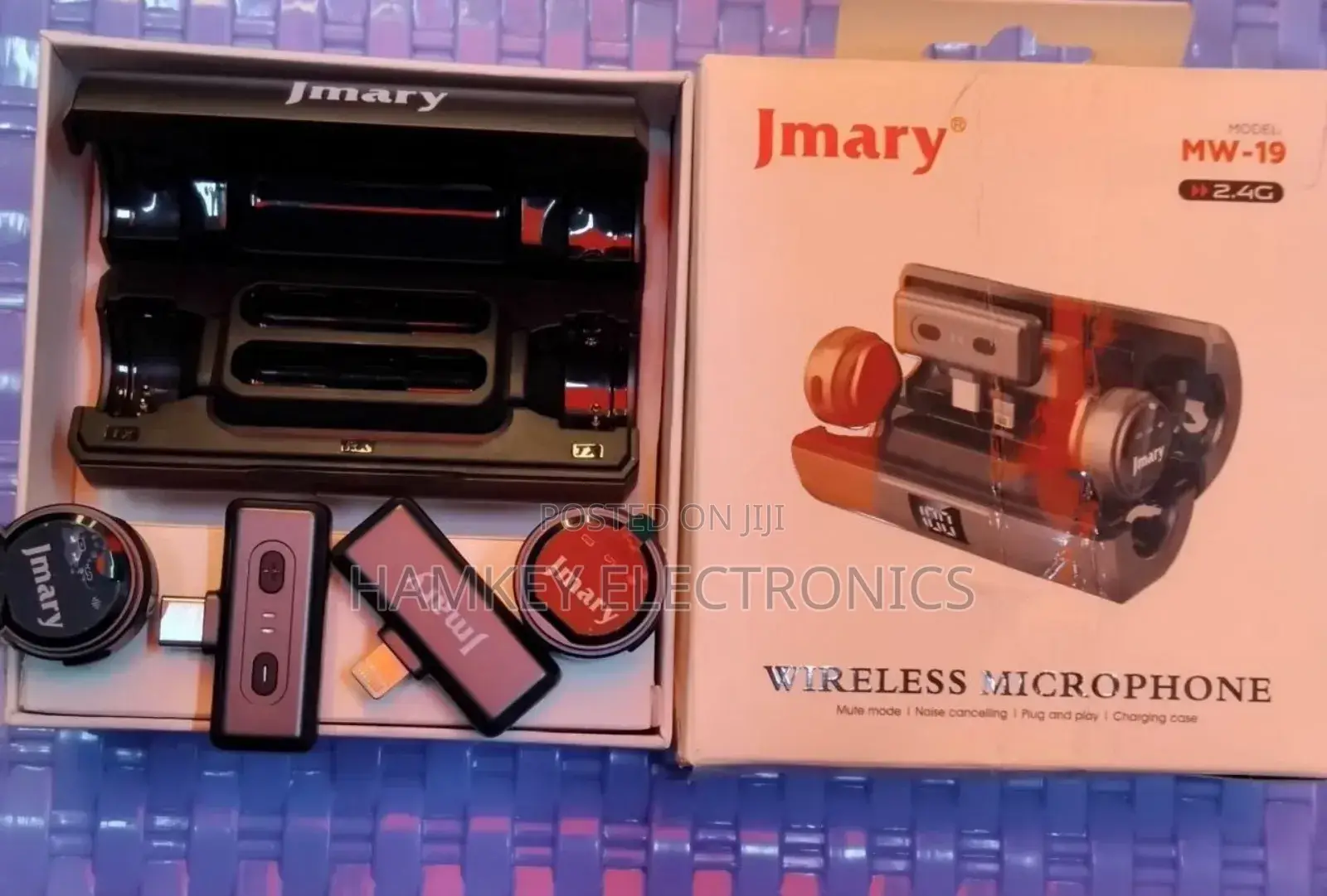 Jmary Mw-19 Wireless Microphone System