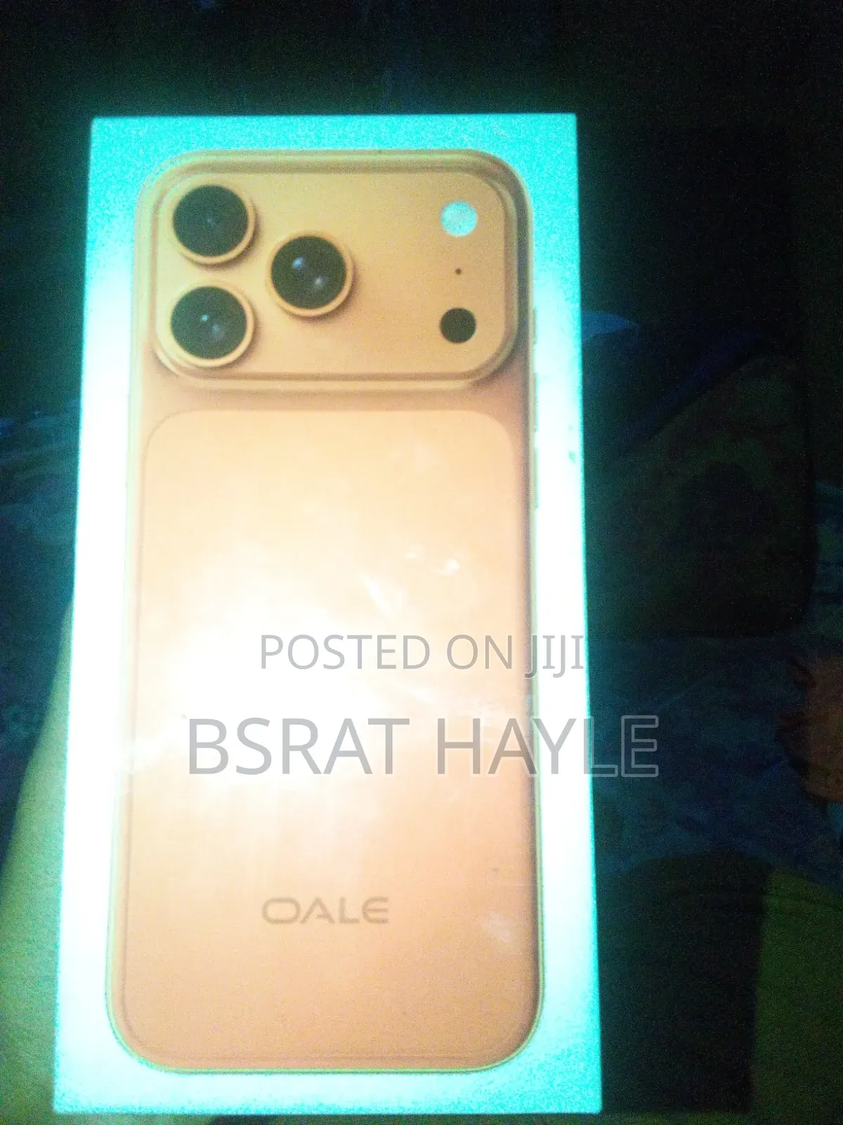 New Oale 17Pro Max 128 GB Black