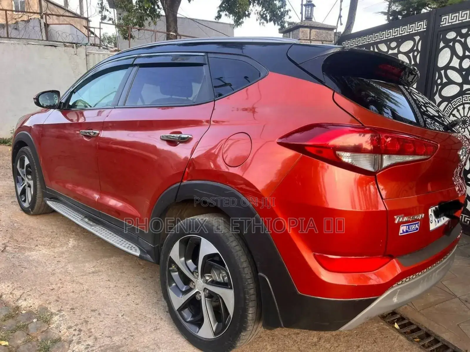 Hyundai Tucson 2017 Burgundy