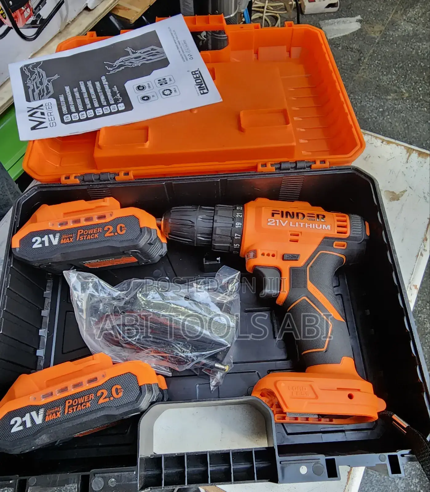 Finder21 v Cordless Drill