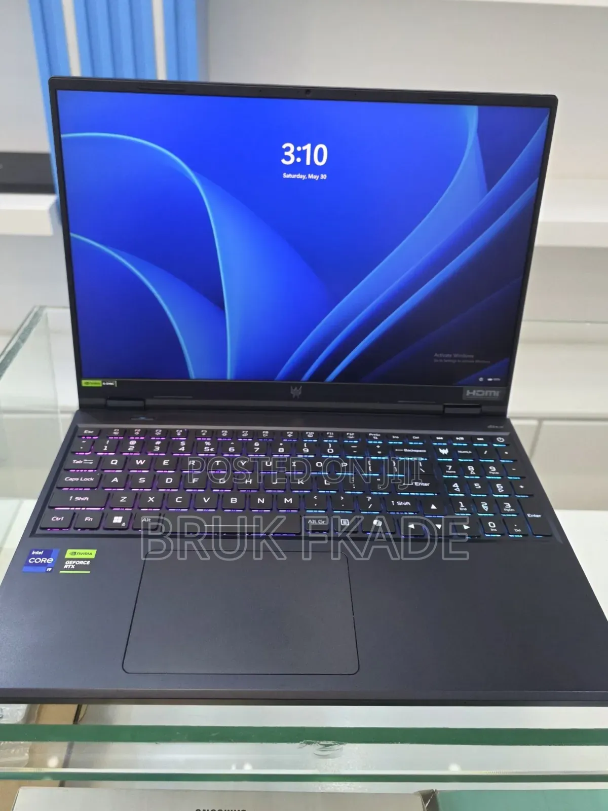 New Laptop Acer Predator Helios Neo 16 16GB Intel Core i9 SSD 1T