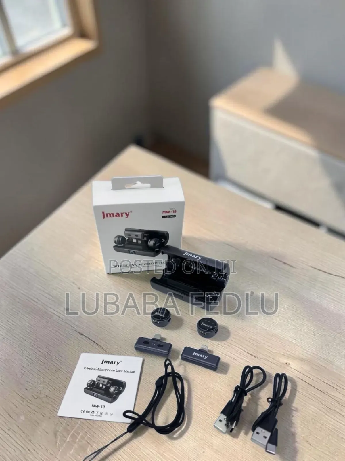 Jmary Mw-19 Wireless Microphone System
