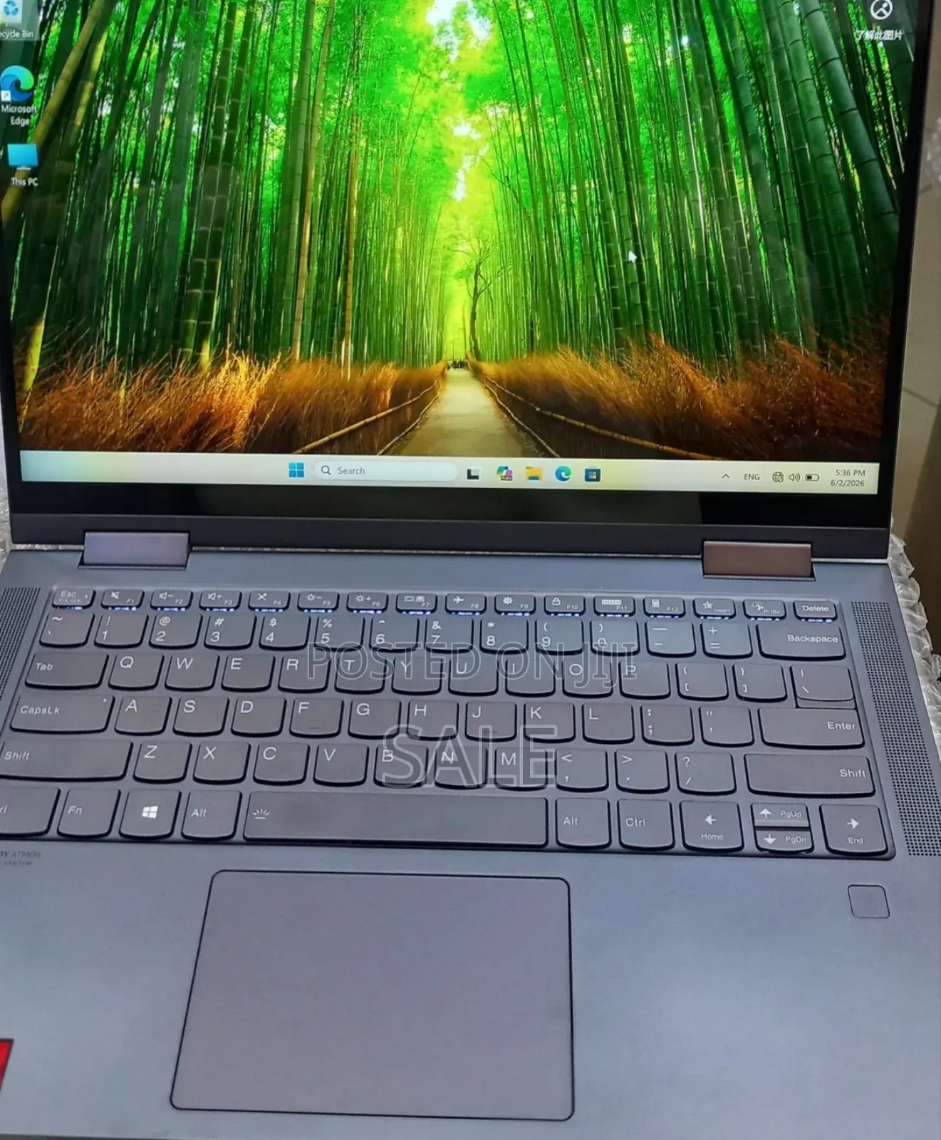 New Laptop Lenovo Yoga 7 15ITL5 16GB AMD Ryzen 7 SSD 512GB