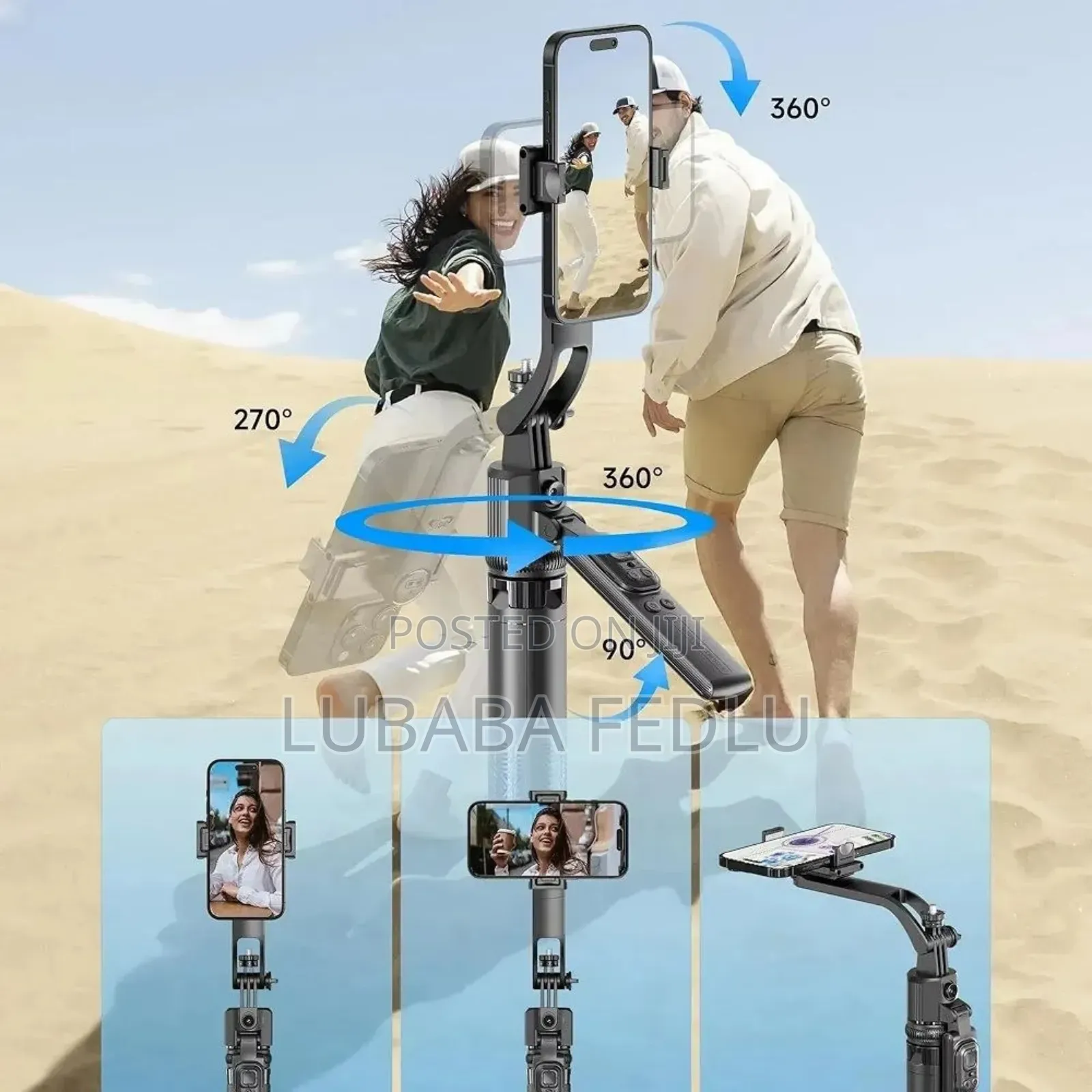 C17 Ai Face-Tracking Quadrapod Gimbal