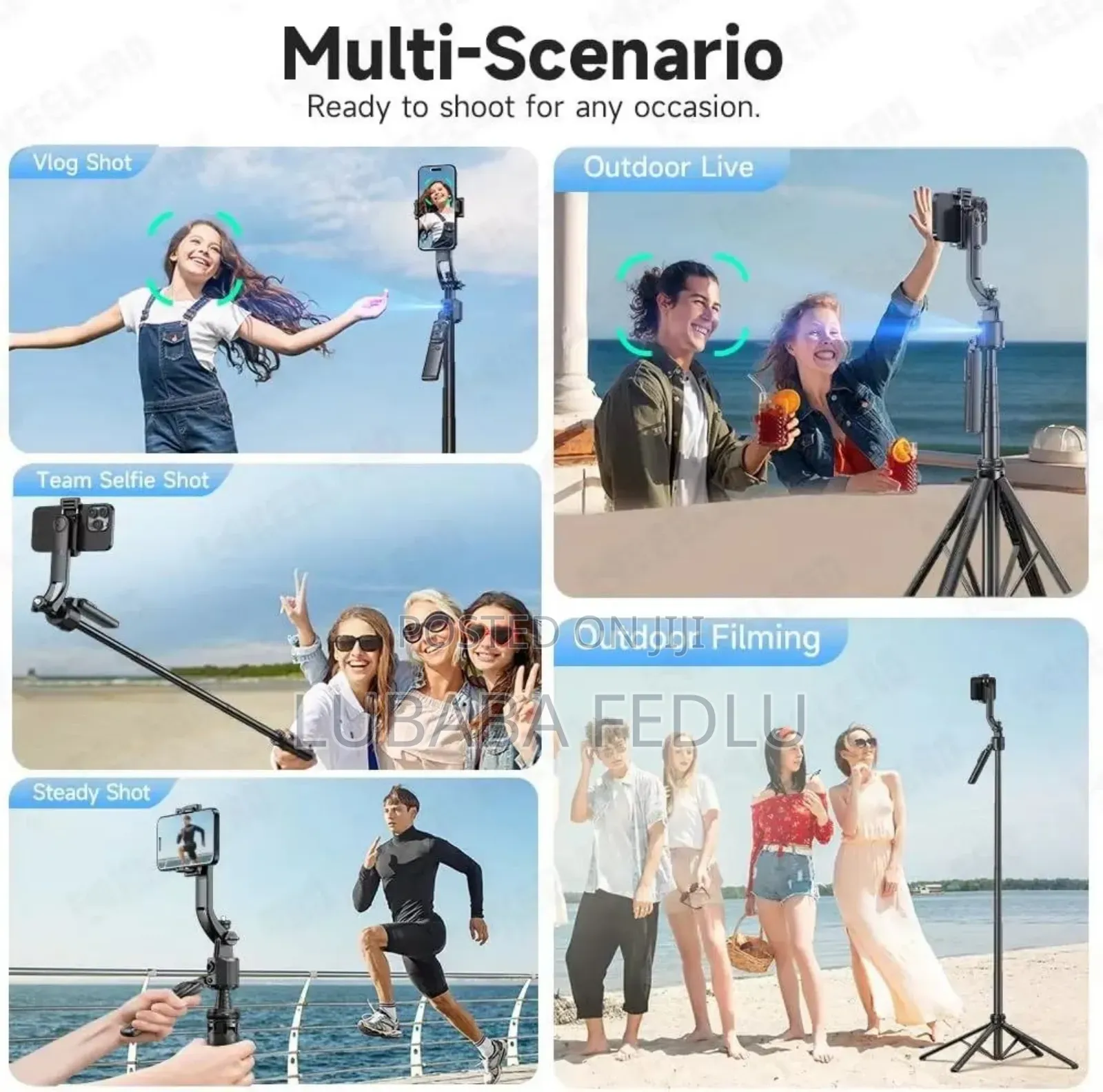C17 Ai Face-Tracking Quadrapod Gimbal