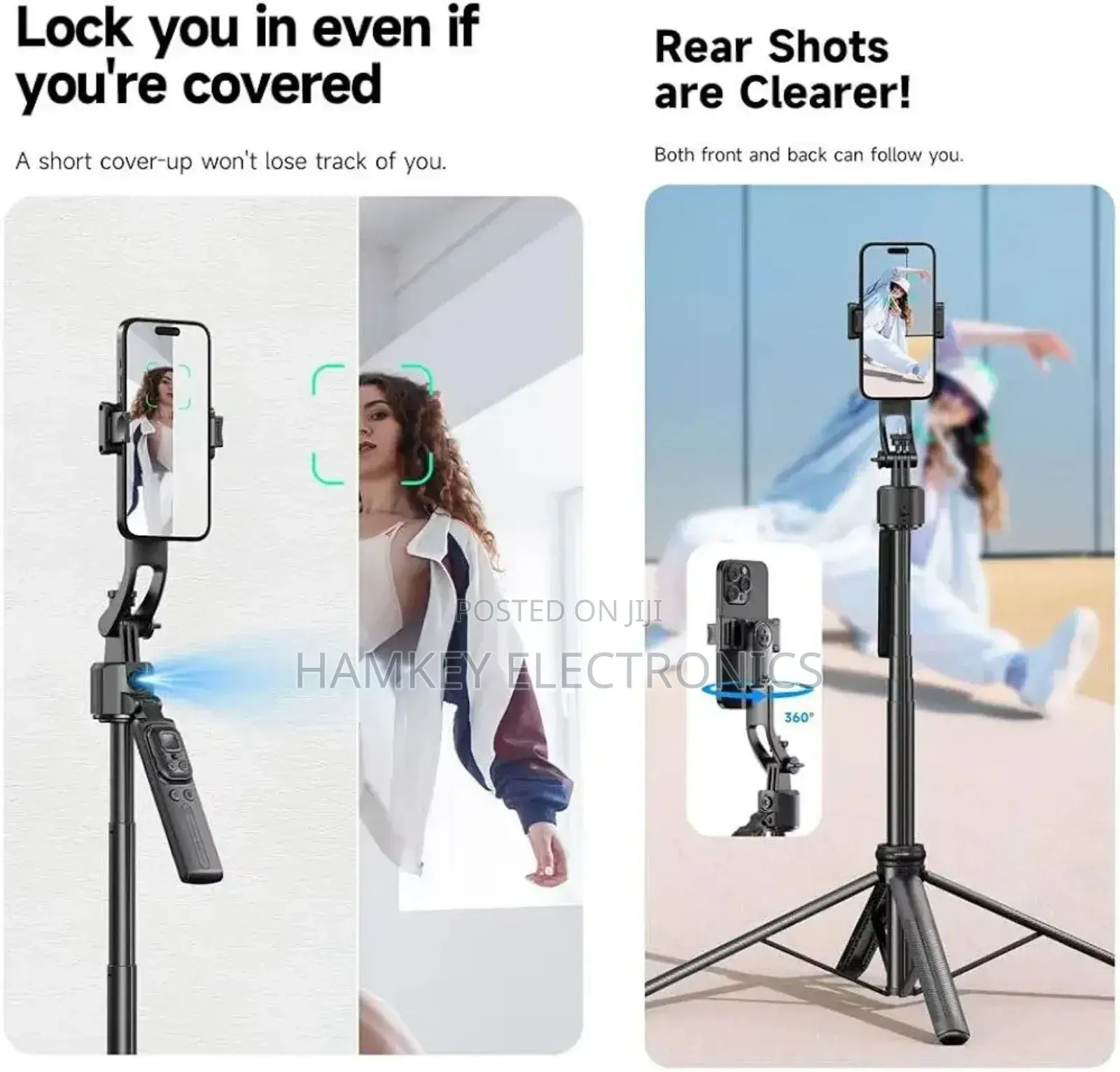 C17 Ai Face-Tracking Quadrapod Gimbal