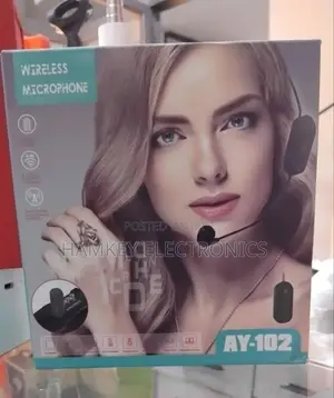 Ay-102 Wireless Lavalier Microphone