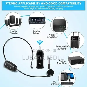 Ay-102 Wireless Lavalier Microphone