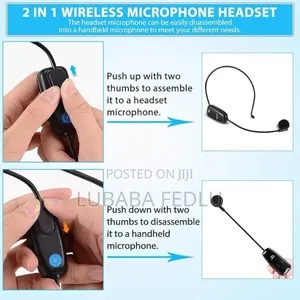 Ay-102 Wireless Lavalier Microphone