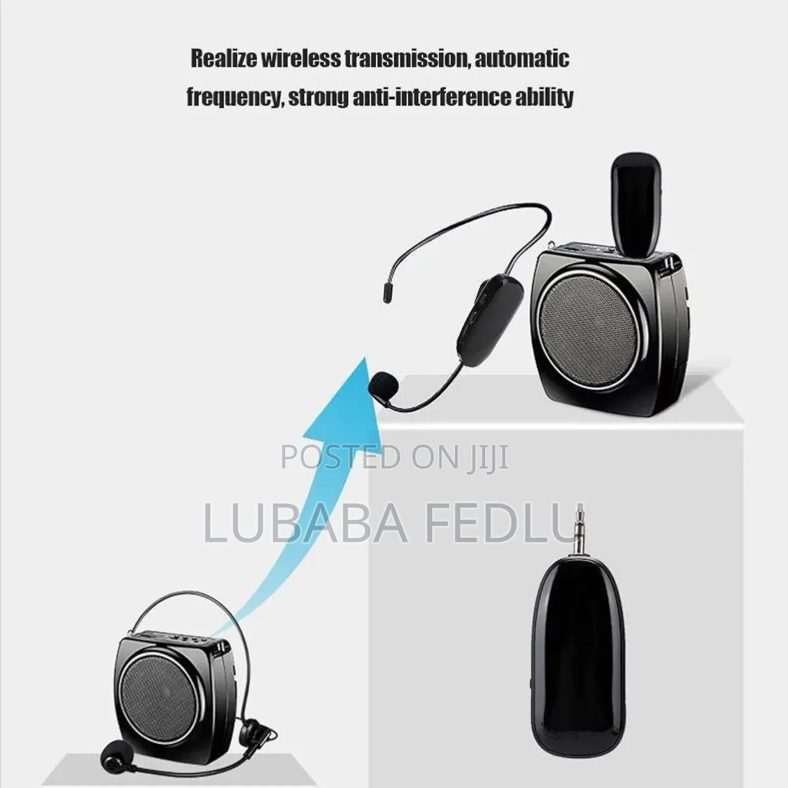 Ay-102 Wireless Lavalier Microphone