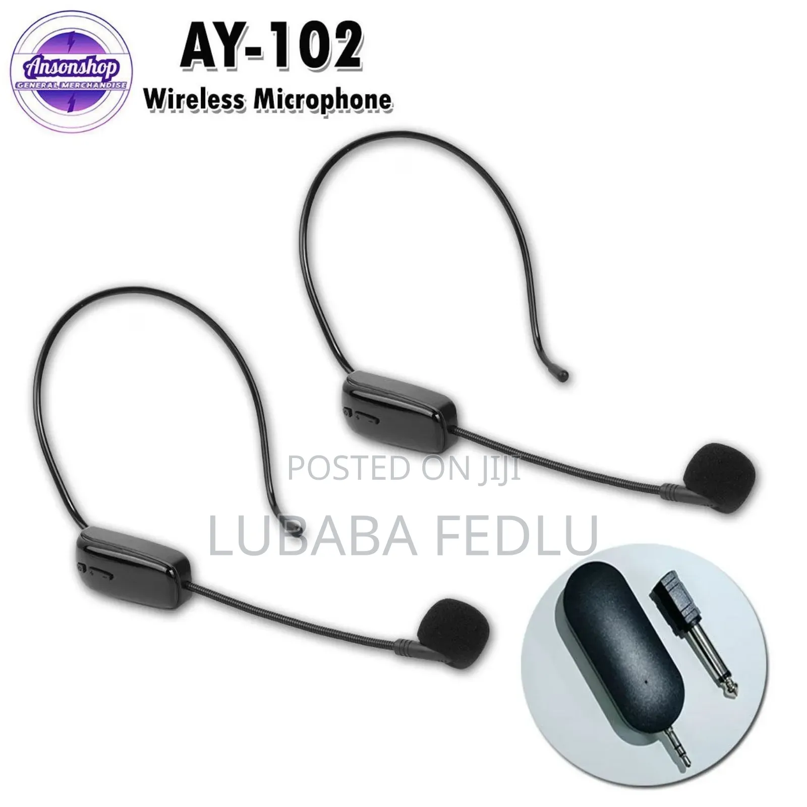 Ay-102 Wireless Lavalier Microphone
