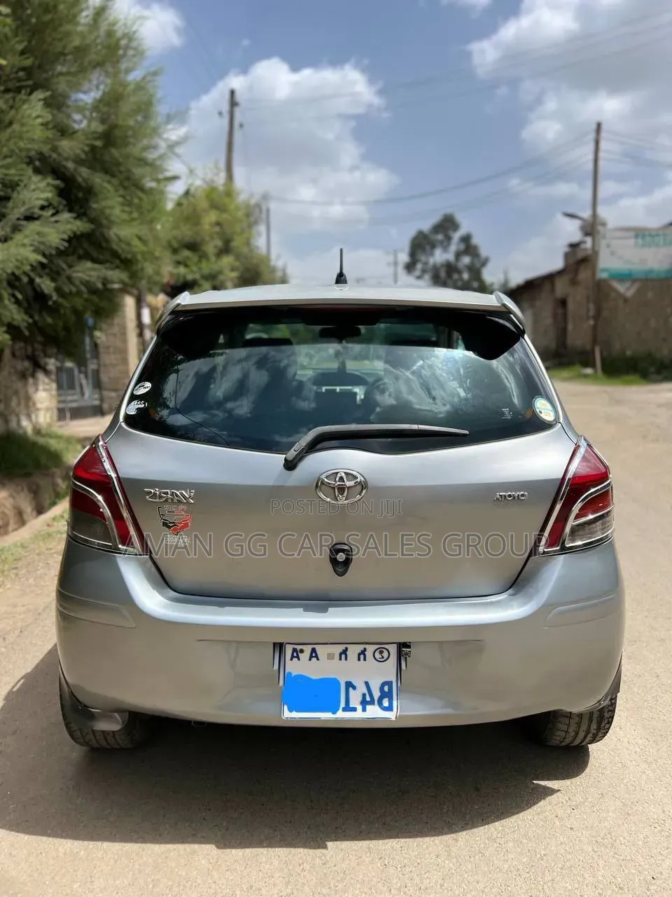 Toyota Yaris 2010 Teal