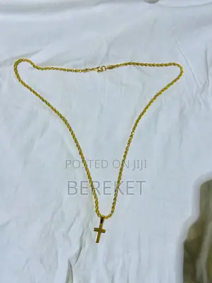 Silver Cross Necklace | Stainless Steel |Stainless Chain