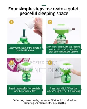 Electric Mosquito Liquid Diffuser System