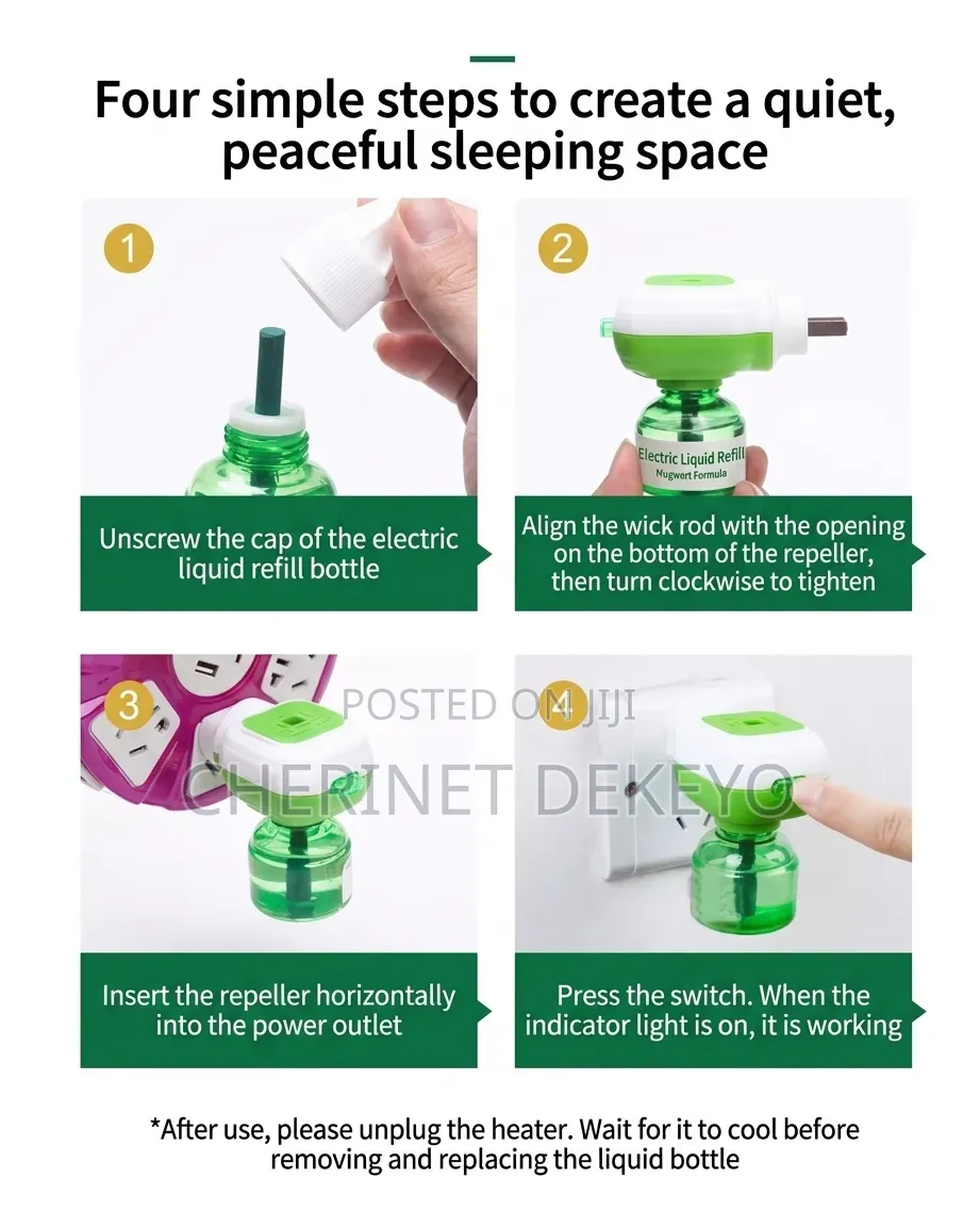 Electric Mosquito Liquid Diffuser System