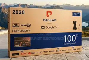 Popular 100 Inch TV Smart Google TV – Qled Uhd | New Arrival 2026