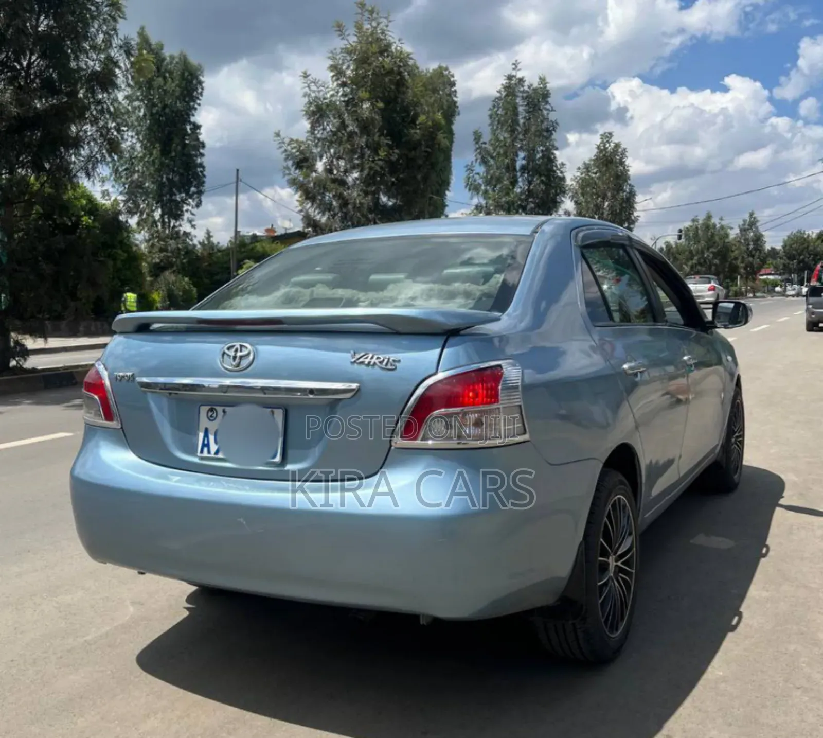Toyota Yaris 2008 Blue