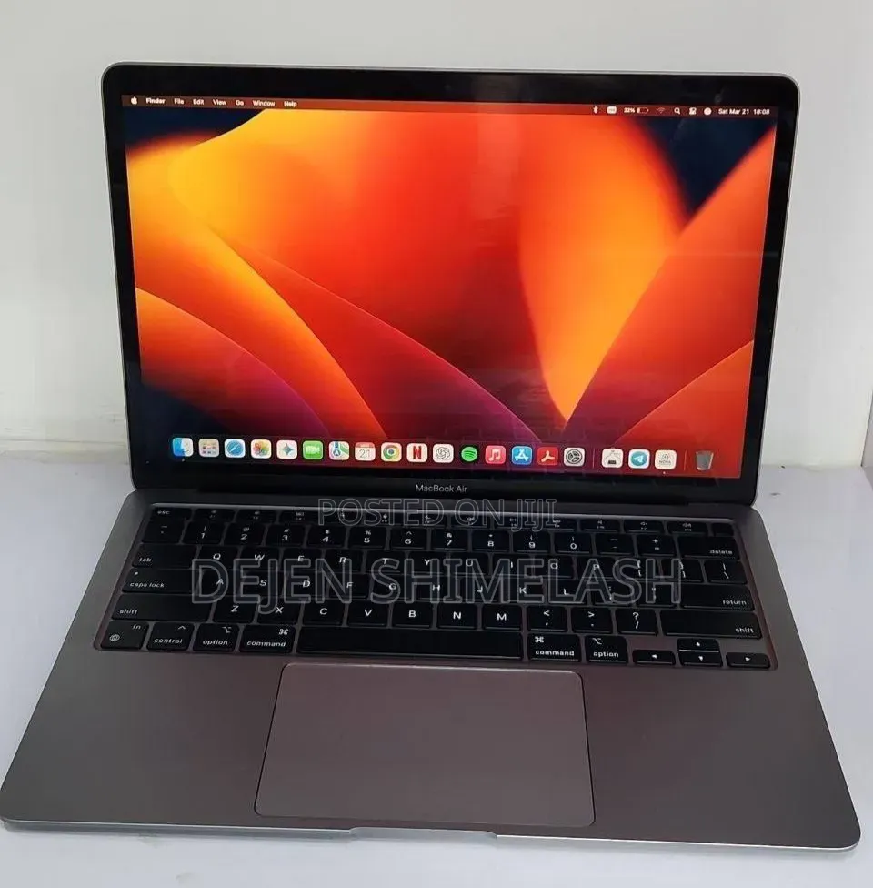 New Laptop Apple MacBook Air 2020 M1 8GB Apple M1 SSD 512GB