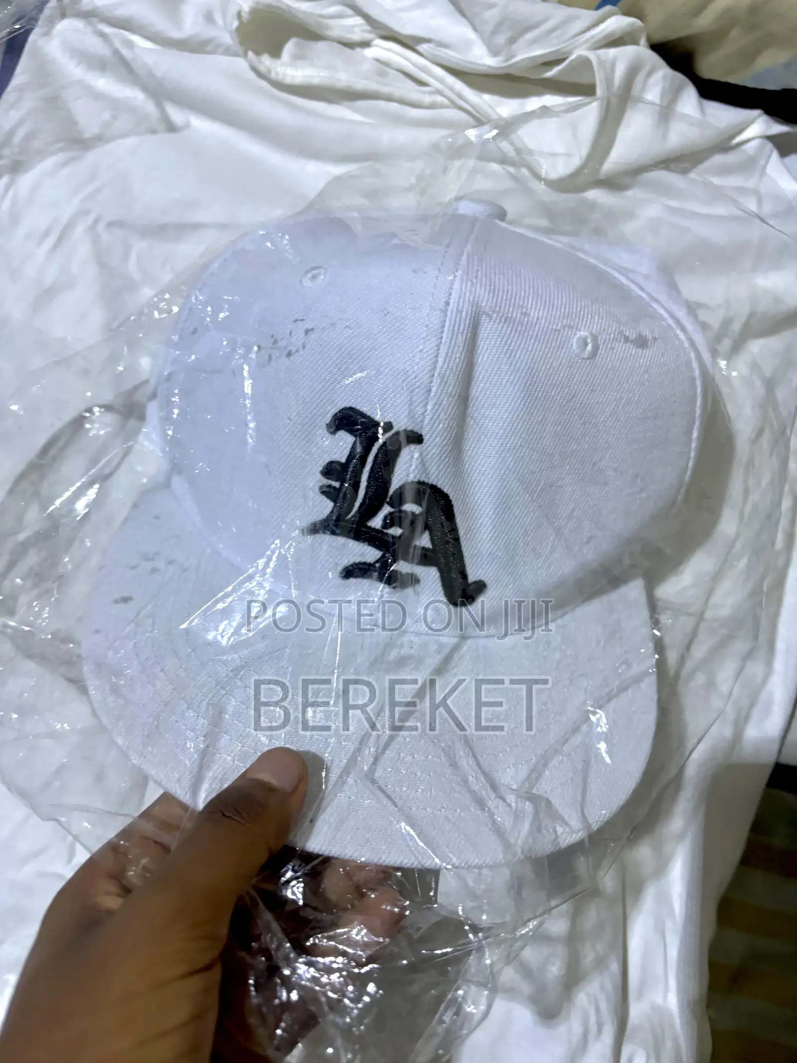 Cap For Men La Lettering Hat የወንዶች ኮፍያ Fashion