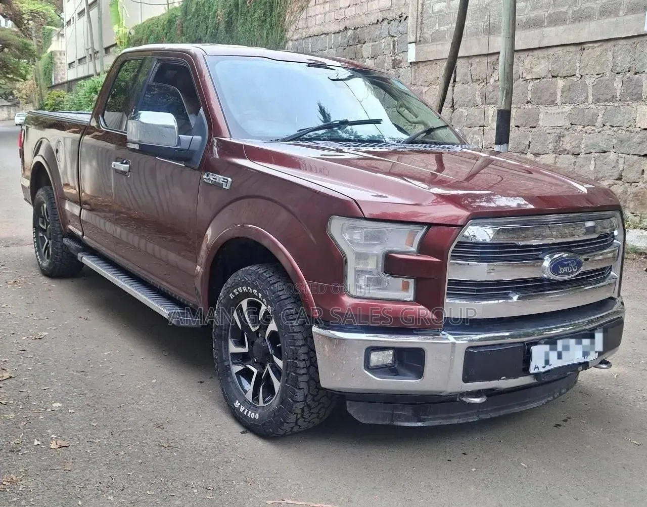 Ford F-150 2015 Red