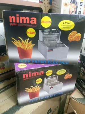 Nima Deep Fryer Single 4.5l Fryer | ኒማ የቺፕስ መጥበሻ ባለ አንድ 4.5ሊትር መጥበሻ