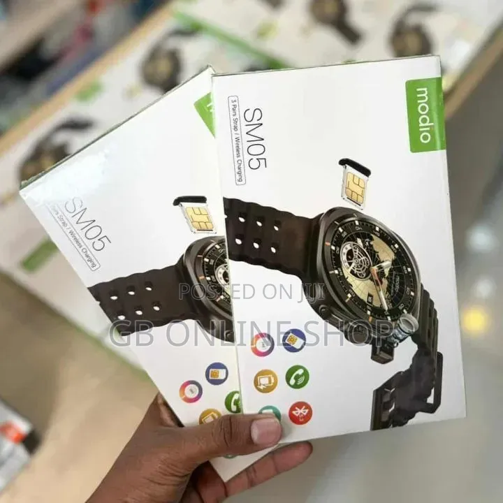 Modio Sm05 1.53-Inch Amoled Display Smart Watch