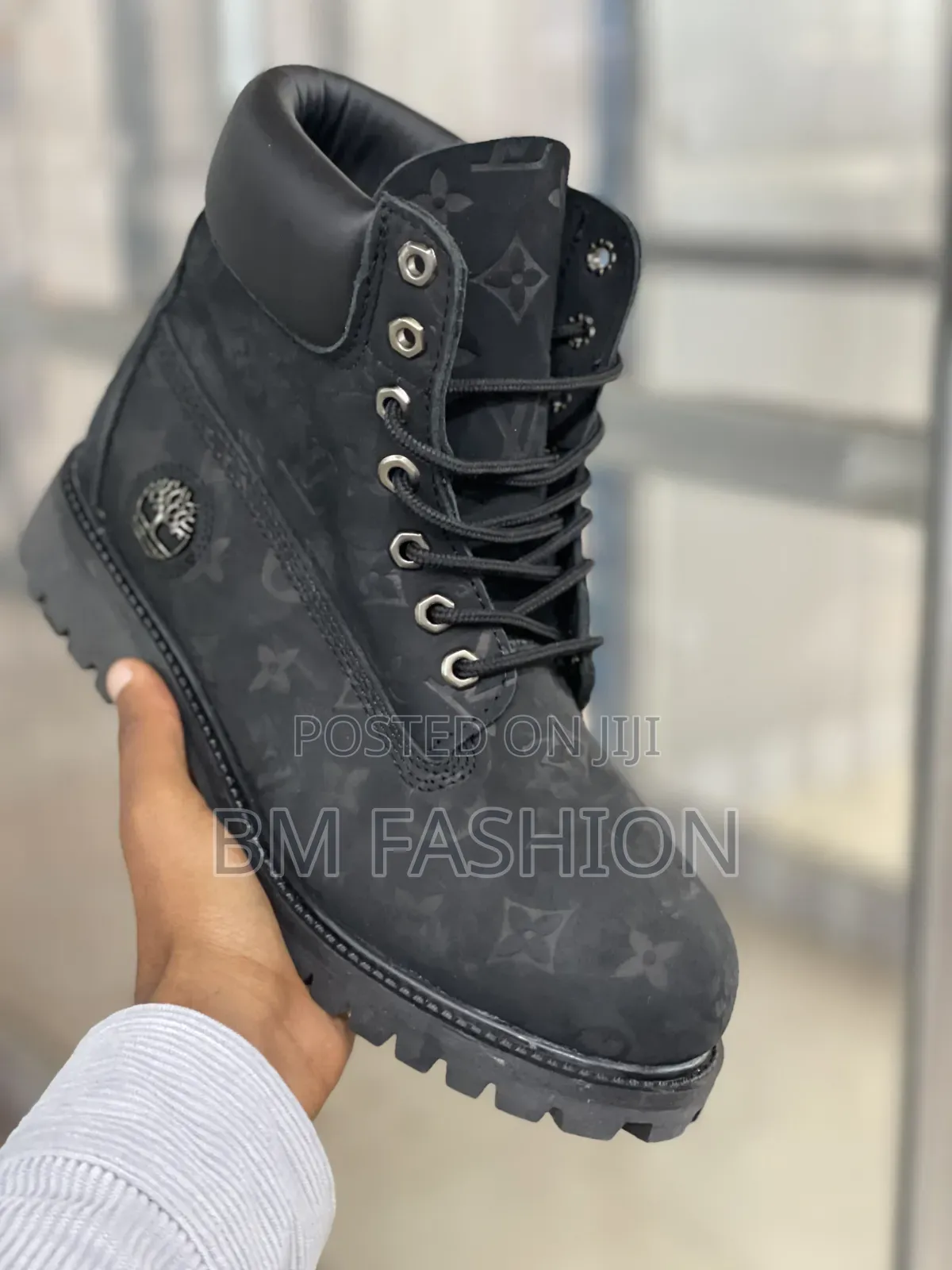 Louis Vuitton X Timberland Monogram Triple Black