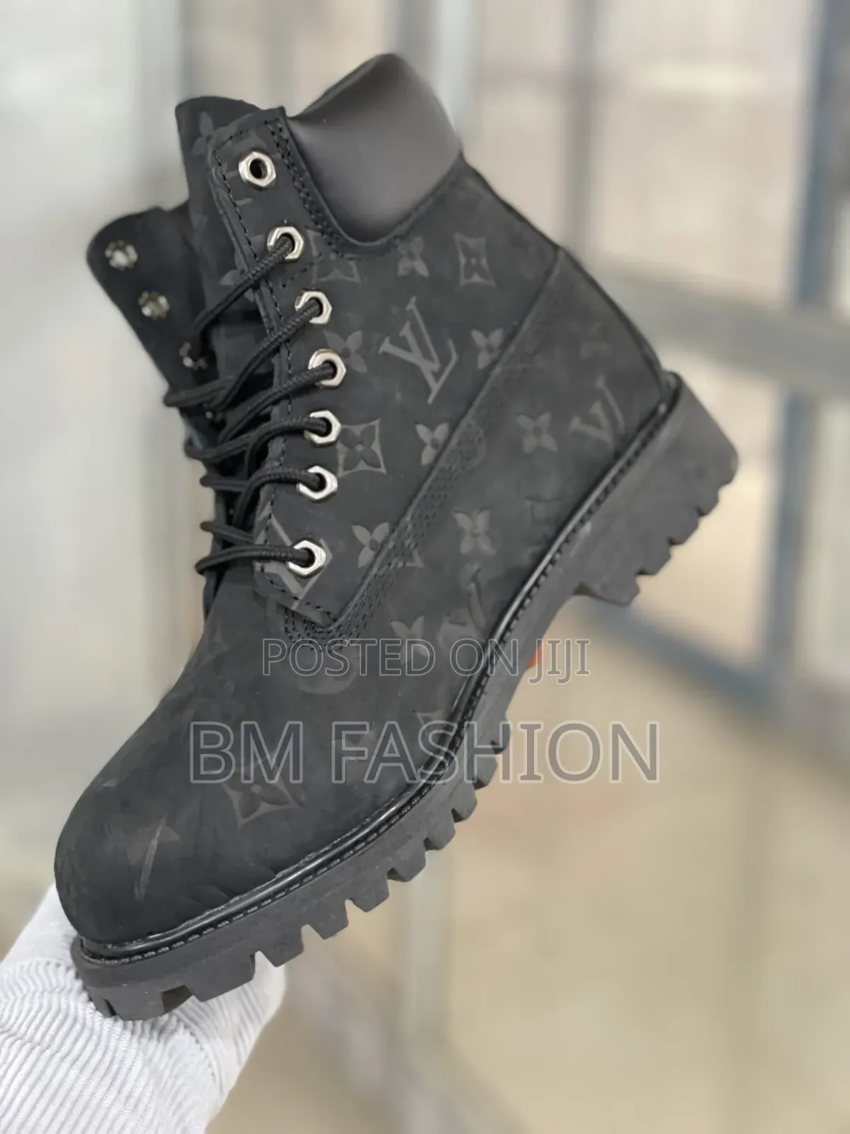 Louis Vuitton X Timberland Monogram Triple Black