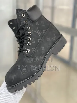 Louis Vuitton X Timberland Monogram Triple Black