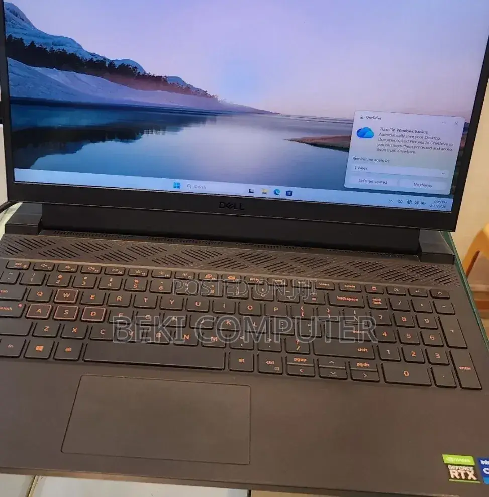 New Laptop Dell G15 5511 16GB Intel Core i7 SSD 512GB