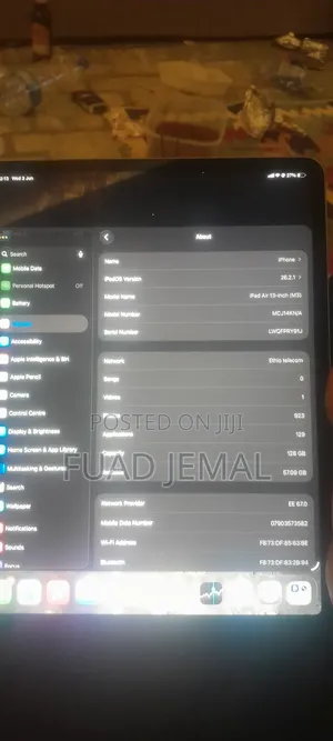 Apple iPad Air 13 (2026) 128 GB Silver