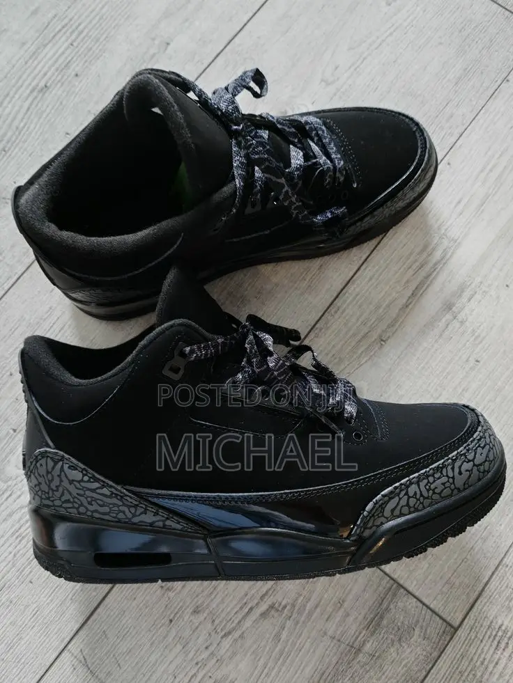 Jordan 3 Black Cat