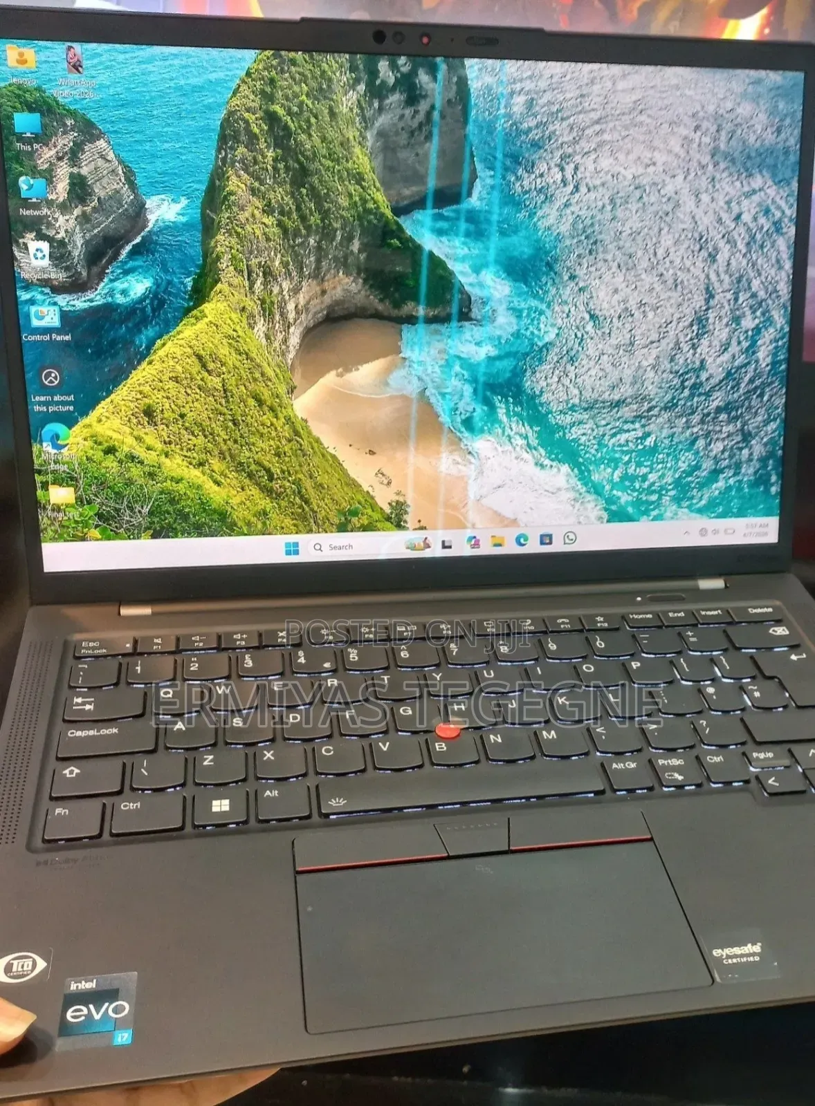 New Laptop Lenovo ThinkPad X1 Carbon 16GB Intel Core i7 SSD 512GB
