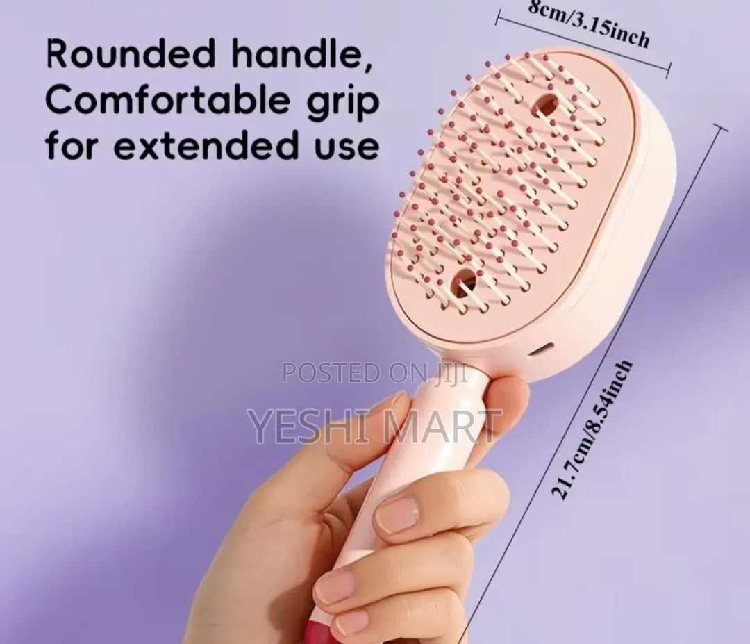 Multi-function Red Light Spray Massage Comb Hair Care Anti-frizz Large