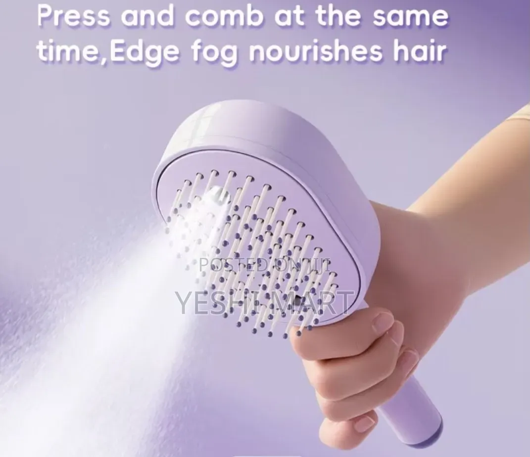 Multi-function Red Light Spray Massage Comb Hair Care Anti-frizz Large