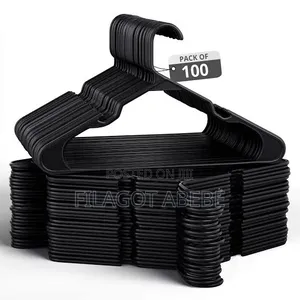 Plastic Clothe Hanger Set Of 60pc