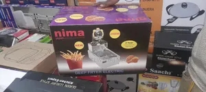 Nima Japan Deep Fryer Electric 2500w ኒማ የችብስ, የሳምቡሳ እና የኩኪስ መጥበሻ