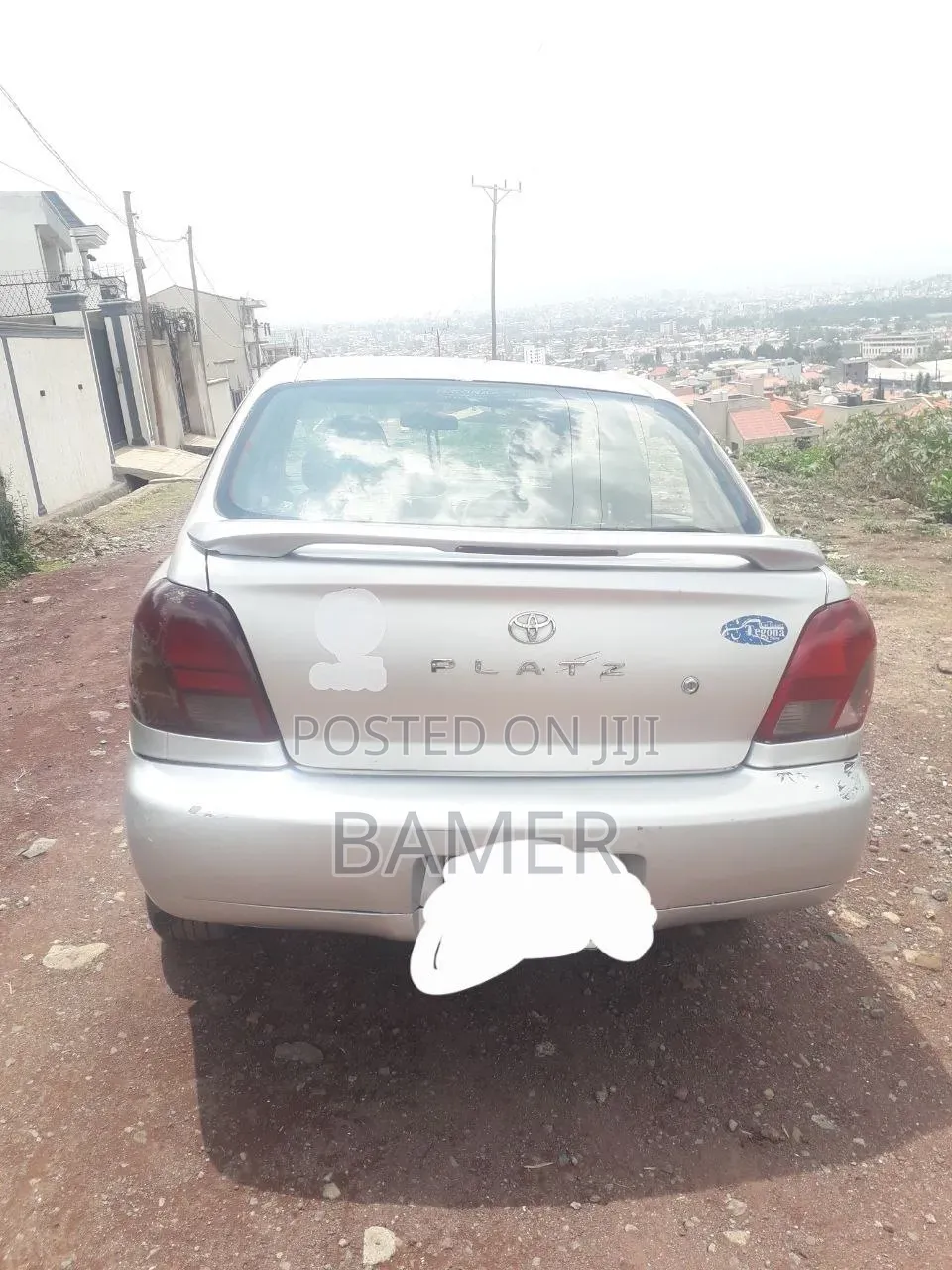 Toyota Platz 2001 Silver