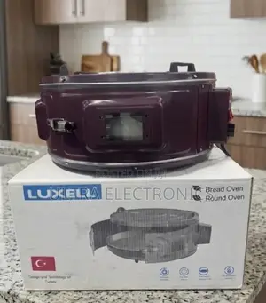 Luxell Round Electric Oven Designed for Baking Bread and Other Foods.