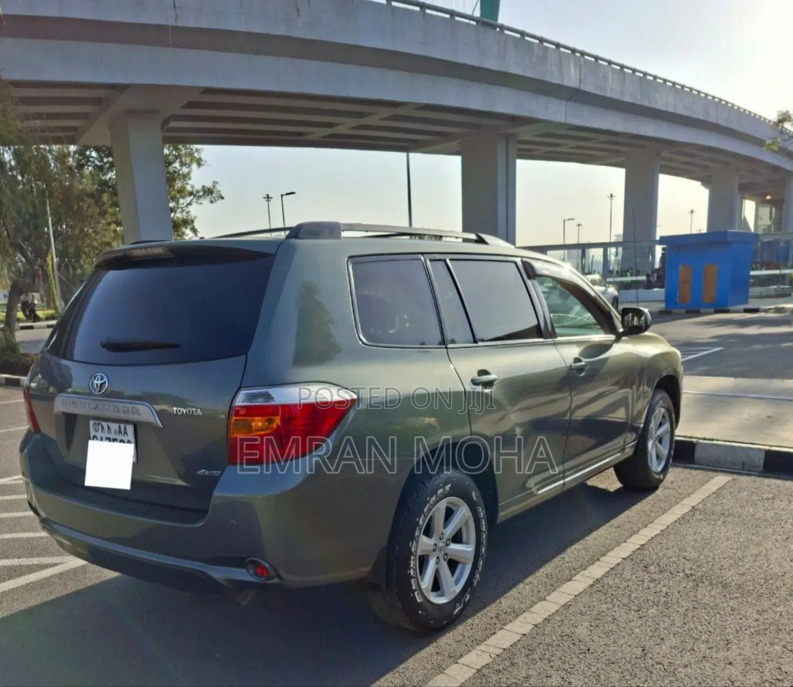 Toyota Highlander 2008 Blue