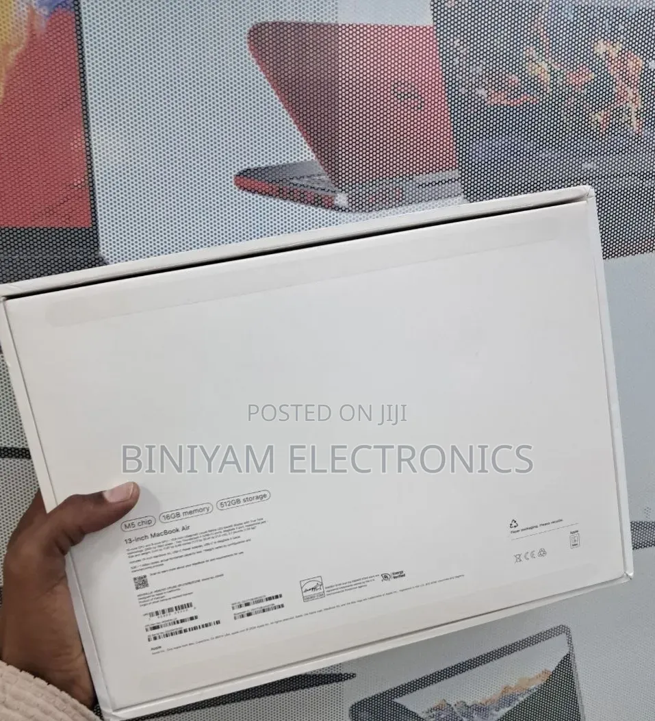 New Laptop Apple MacBook Air 2026 M5 16GB Apple M5 SSD 512GB