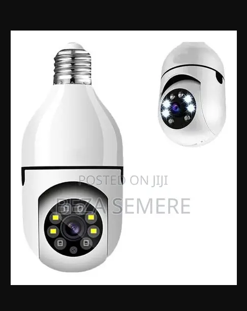 Bulb Camera 360 1080p Wifi Auto Rotation Fish Eye 360 V380