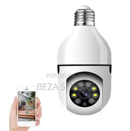 Smart V380 Pro Light Bulb Wireless Ip Wifi Camera
