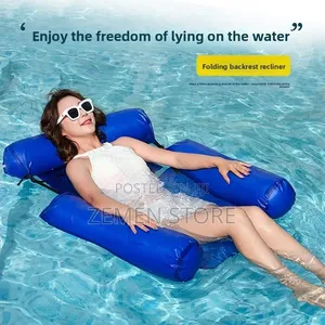 Foldable Inflatable Pool Float Sofa Water Hammock Chair